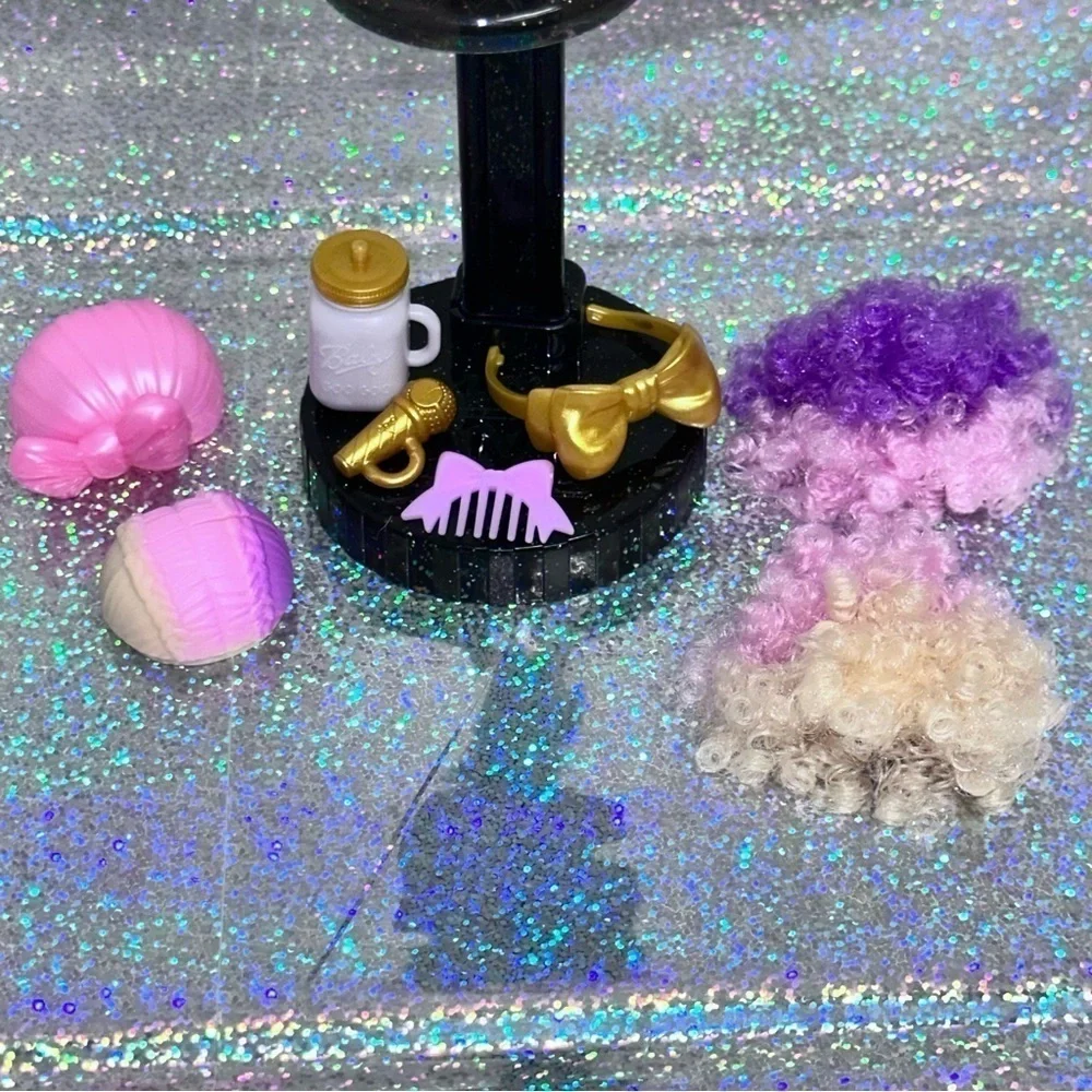 L.O.L. SURPRISE! Hairvibes Series Supa Star Doll/Wigs/Bow/Bottle/Outfit/Comb